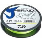 Fir textil Daiwa J-Braid X4 Galben 0.10 mm 3.8 Kg 135 m