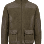 Jacheta Sherpa Fleece Dark Olive Mar.L