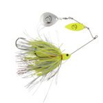 SPINNER DA BUSH 21G SINKING YELLOW SILVER HOLO FLAME