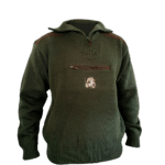 Pulover Troyer Verde Cu Broderie Mar.Xl