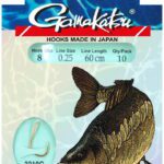 Carlig Gamakatsu Booklet Carp 0,25Mm 10Buc/Pl Nr.8