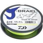 XX FIR DAIWA J-BRAID X4 025MM/14,4KG/135M GALBEN