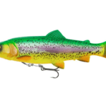 Shad 4D Line Thru Pulsetail Trout 16Cm/51G Firetrout