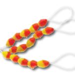 XX OPRITOARE CORM. SILICON GALBEN/ROSU PT. PLUTA XL