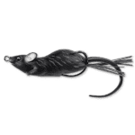 Hollow Body Mouse Walking Bait 7Cm/14G Black/Black