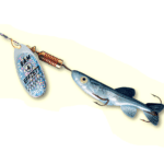 ROTATIVA EFFZETT MINNOW NR.2/5G +SHAD SILVER/BLACK