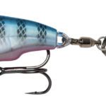 Fat Tail 5,5Cm/19G Sinking Blue Silver Pink