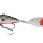 Spinner 3D Sticklebait Tailspin 6,5Cm/9G Sinking Black Red
