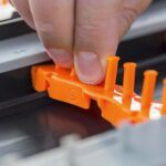ORGANIZATOR SPARE PEG PT. CUTIE AJUSTABILA, ORANGE