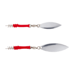 SPINNER SCREWIN SPIN TEASTER S SILVER RED 3BUC