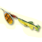 ROTATIVA EFFZETT MINNOW NR.4/13G +SHAD YELLOW/BLACK