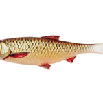 Shad 3D River Roach 8Cm/5G Dirty Roach 4Buc/Pl