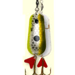 OSCILANTA EFFZETT STANDARD 4,5CM/16G OLIVE/SILVER UV