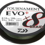 FIR TOURNAMENT 8XBRAID EVO+ VERDE 012MM/8,6KG/135M
