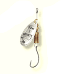 ROTATIVA EFFZETT SINGLEHOOK NR.1/3G SILVER