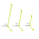 ANTI TANGLE DAM 12CM FLUO GREEN 3BUC/PL