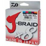J-BRAID X8 MULTICOLOR 016MM/9KG/150M