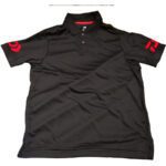 Tricou Daiwa Polo Black/Red  Marimea 3XL