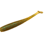 I Shad Tail 2.8Inch Dark Cinnamon/Blue Flake 6Buc/Pl