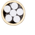 Set Cutite Frankonia Parforce Damasc Maner Lemn ( Cutit +Briceag ) - imagine 2