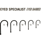 Carlige Mustad Ochet Eyed Specialist nr 12 10 buc / plic - imagine 2