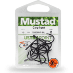Carlige Mustad Crap Negru Ni  Nr.8 10 Buc/Plic