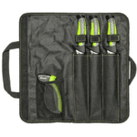 Set 3 Cutite Mustad Green Pentru Filetat + Ascutitor