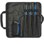 Set 3 Cutite Mustad Blue Pentru Filetat + Ascutitor