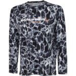 Bluza Savage Gear Night UV Black Waterprint Long Sleeve Marimea S