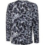 Bluza Savage Gear Night UV Black Waterprint Long Sleeve Marimea S - imagine 2