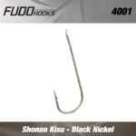 Carlige Fudo Shonan Kisu Black Nickel Nr.10 16buc/plic