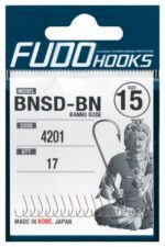 Carlige Fudo Banno Sode Black Nickel Nr.16 17buc/plic - imagine 2