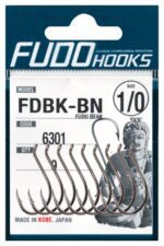 Carlige Fudo Fudo Beak Black Nickel Nr. 6/0 3buc/plic - imagine 3