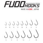 Carlige Fudo Delta Chinu Ring  Black Nickel Nr 1.5 12buc/plic - imagine 3