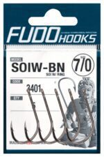 Carlige Fudo Soi Ring Black Nickel Nr. 3/0 8buc/plic - imagine 3