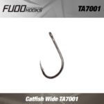 Carlige Fudo Catfish Wide SH , Black Nickel