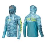 Bluza UV Relax Mash Wave Blue UPF 50+