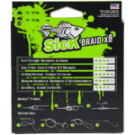 Fir Textil Berkley Sick Braid x8 Hi-Vis Yellow  0.14 mm 11.2 kg 150 m - imagine 2