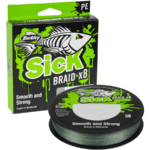 Fir Textil Berkley Sick Braid x8 Hi-Vis Yellow  0.06 mm 5.4 kg 150 m