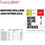 Agrafa cu vartej culisant Lucky John Moving Rolling and Interlock : Marime - 01S