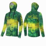 BLUZA UV YELLOW GREEN UPF 50+ : Marime - S - imagine 5