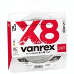 Fir textil Lucky John Vanrex X8 125m (fluo green) : Grosime - 0.12mm