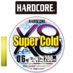 HARDCORE SUPER COLD X8 150m Hi-Vis Yellow : Grosime - 0.13mm