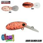 HMKL INCH Crank DR Custom Painted 25mm - 2g : Culoare - Aburi Salmon Glow