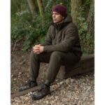 Jacketa Korda Insulated Dooded Dark Olive Marimea M - imagine 3