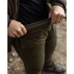 Pantaloni Korda Insulated Jogger Dark Olive Marimea L - imagine 7