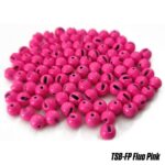 TUNGSTEN SLOTTED BEADS 3.8MM : Culoare - FLUO PINK