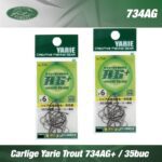 YARIE TROUT HOOKS NO. 734 AG HOOK PLUS *(35 PIECES) : Marime - 8