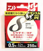 Fir Textil Daiwa Uvf Surf Dura Sensor 5 Colors X8 0.5 mm 250 m