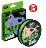 Fir Textil Lineaeffe Venom Weave Braid 8X Verde 0.14 mm 8.5 kg 150 m - imagine 3